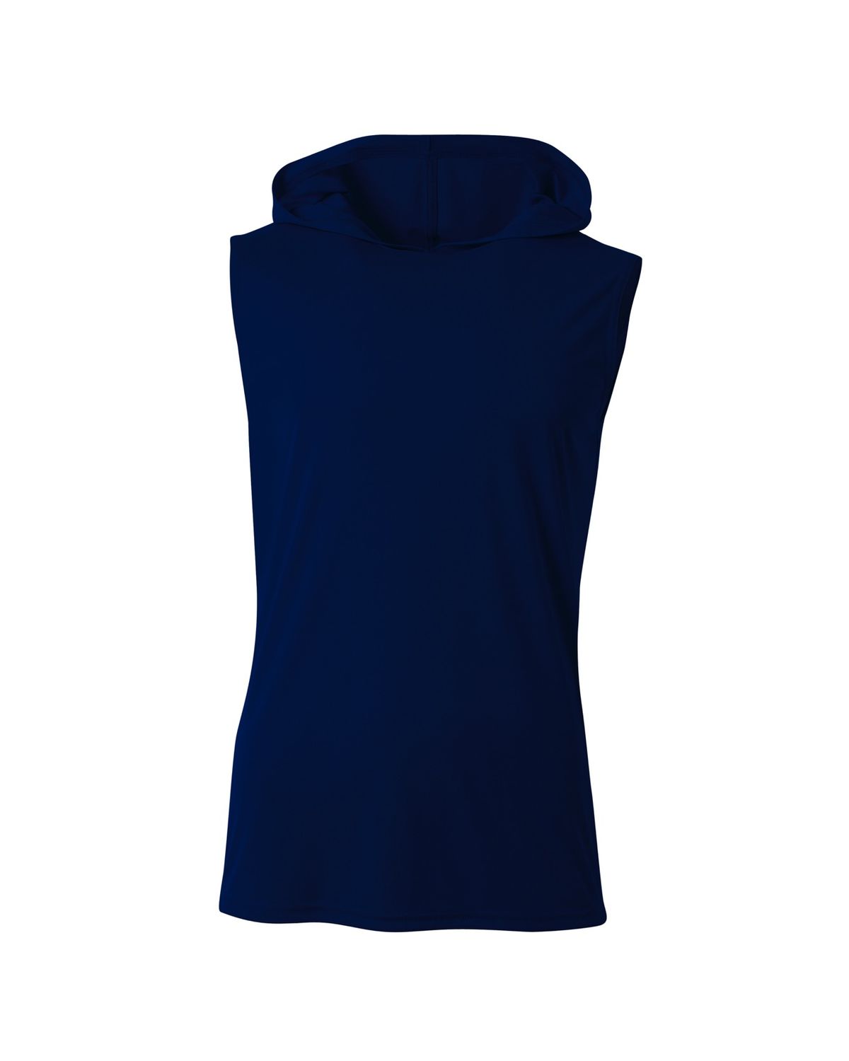 'A4 N3410 Men's Cooling Performance Sleeveless Hooded T shirt'