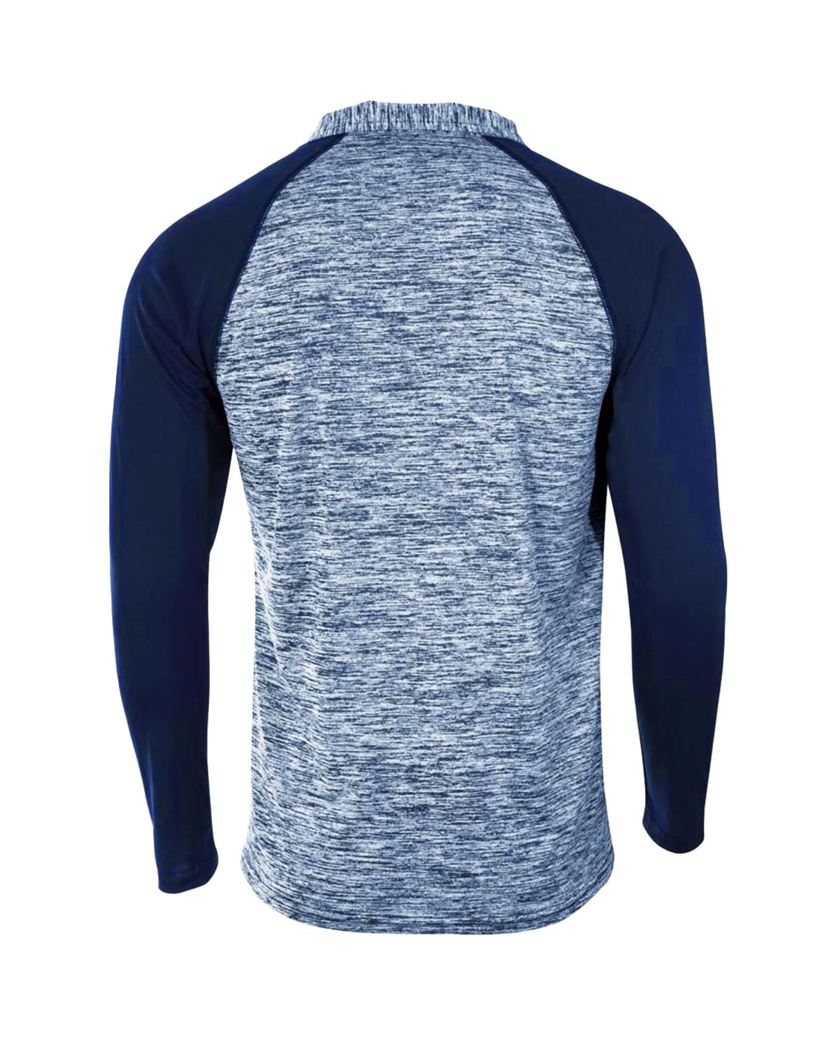 'A4 N4249 Adult Space-Dye 1/4 Zip with Contrast Sleeve'
