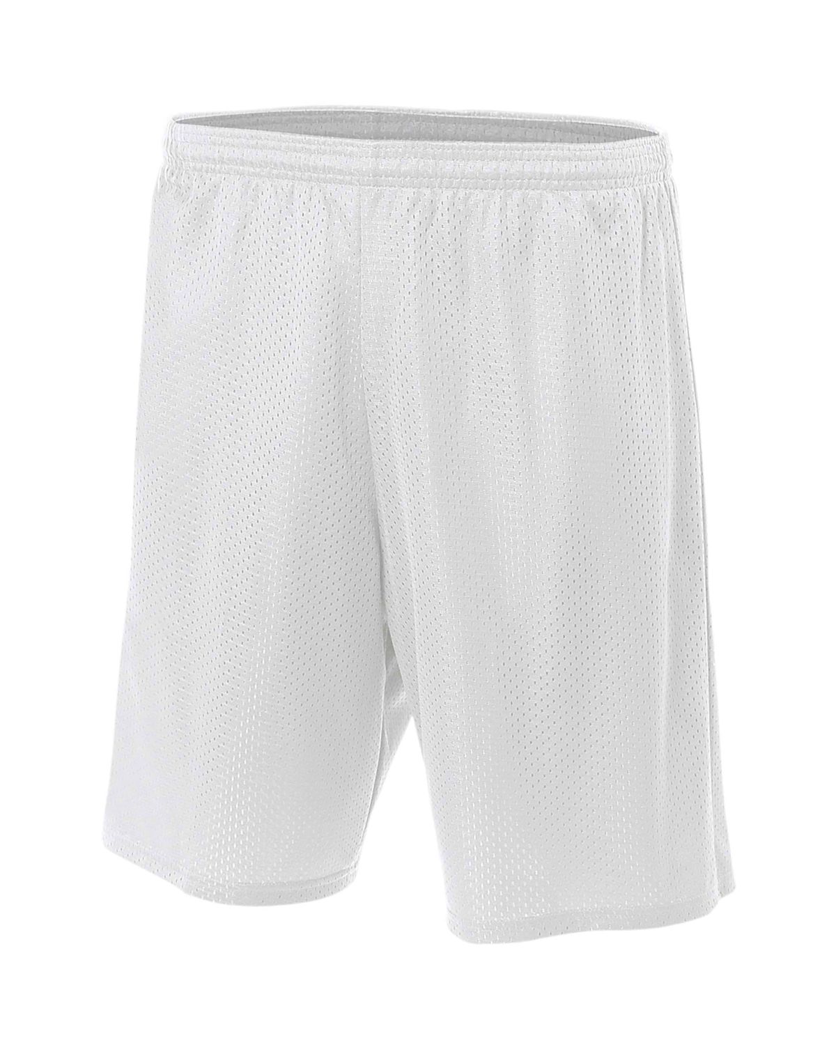 'A4 N5293 Adult Seven Inch Inseam Polyester Mesh Short'