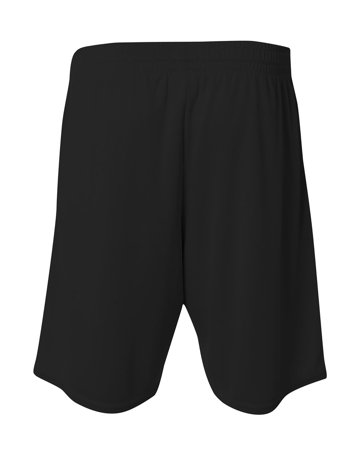 'A4 N5340 Men's Flat Back Mesh Shorts w/ Contrast Stitching'