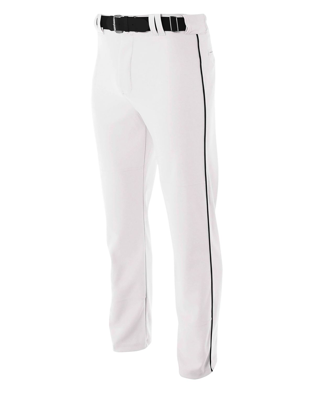 'A4 N6162 Men's Pro Style Open Bottom Baggy Cut Baseball Pants'