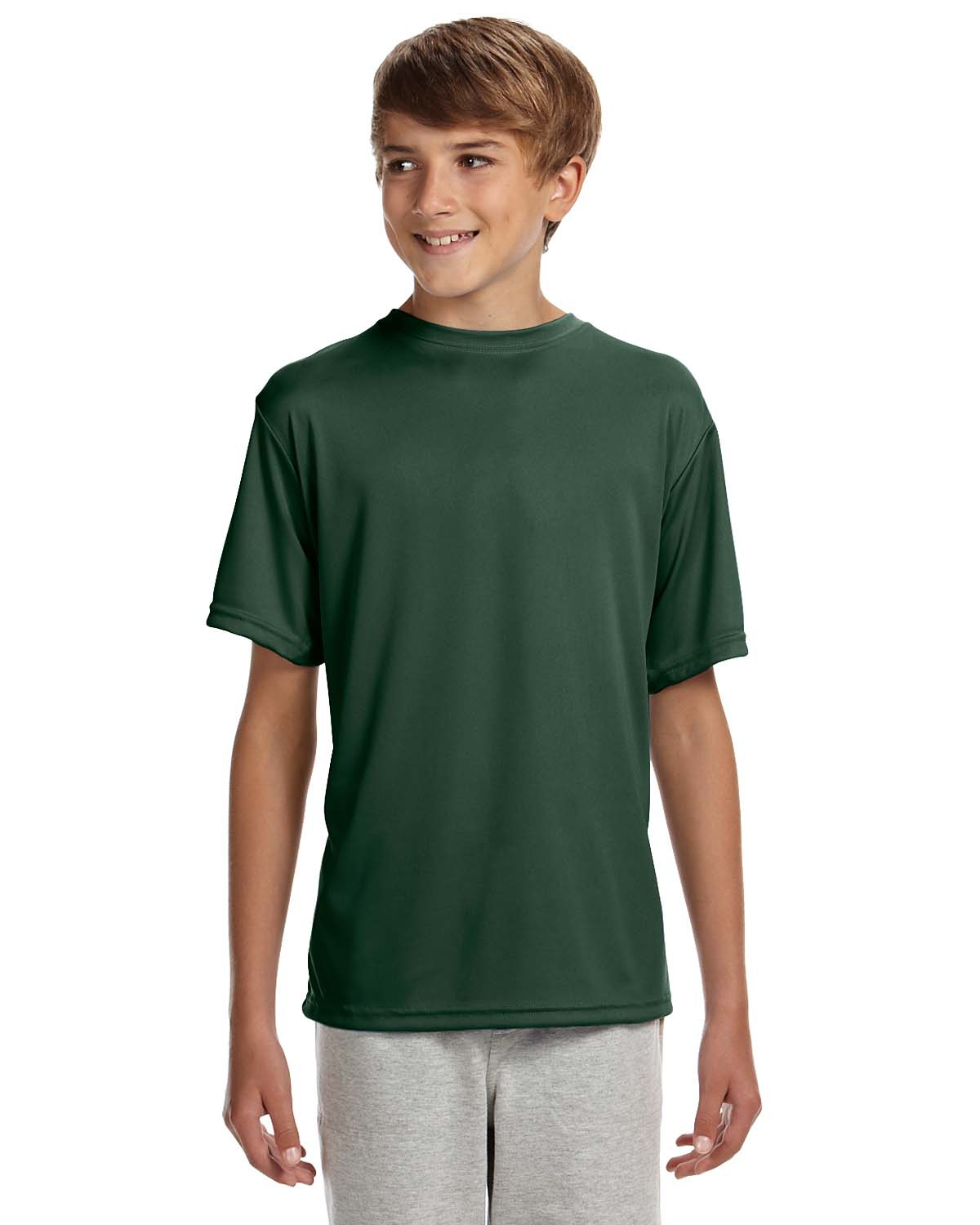 A4 NB3142 - Youth Cooling Performance T-Shirt - Lime, S