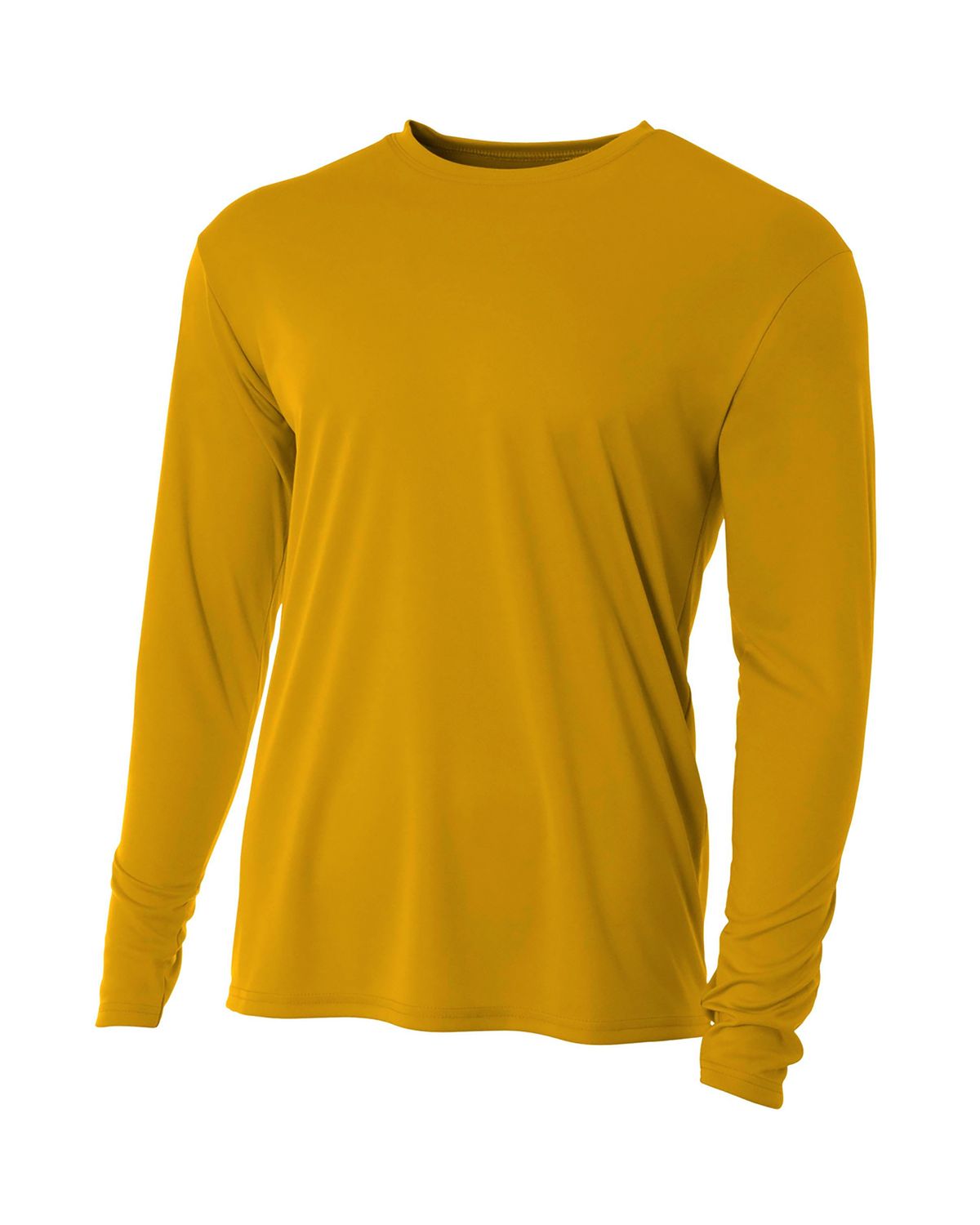 A4 NB3165 Youth Long Sleeve Cooling Performance Crew Shirt-Veetrends.com