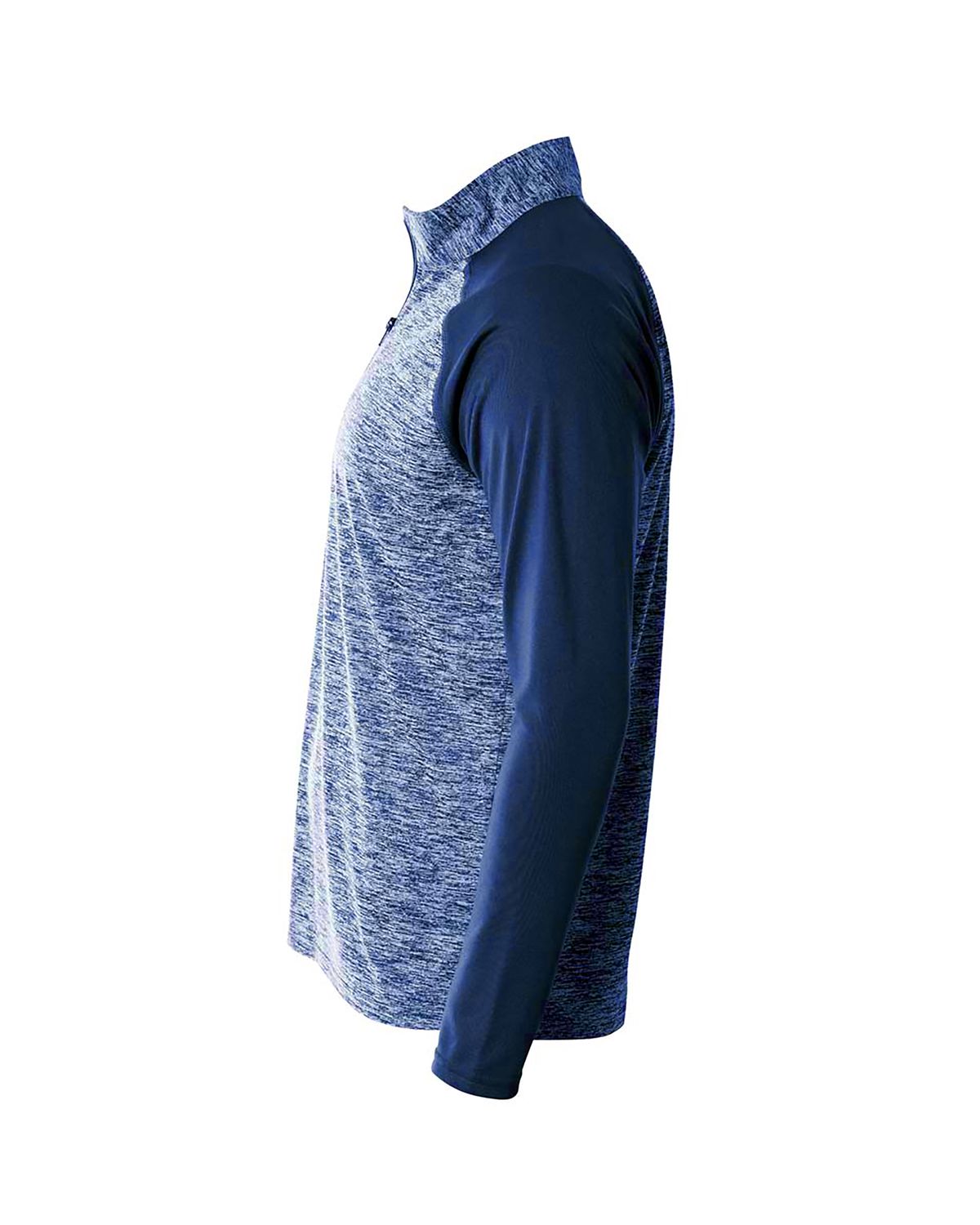 'A4 NB4249 Boy's Quarter Zip Space Dye'