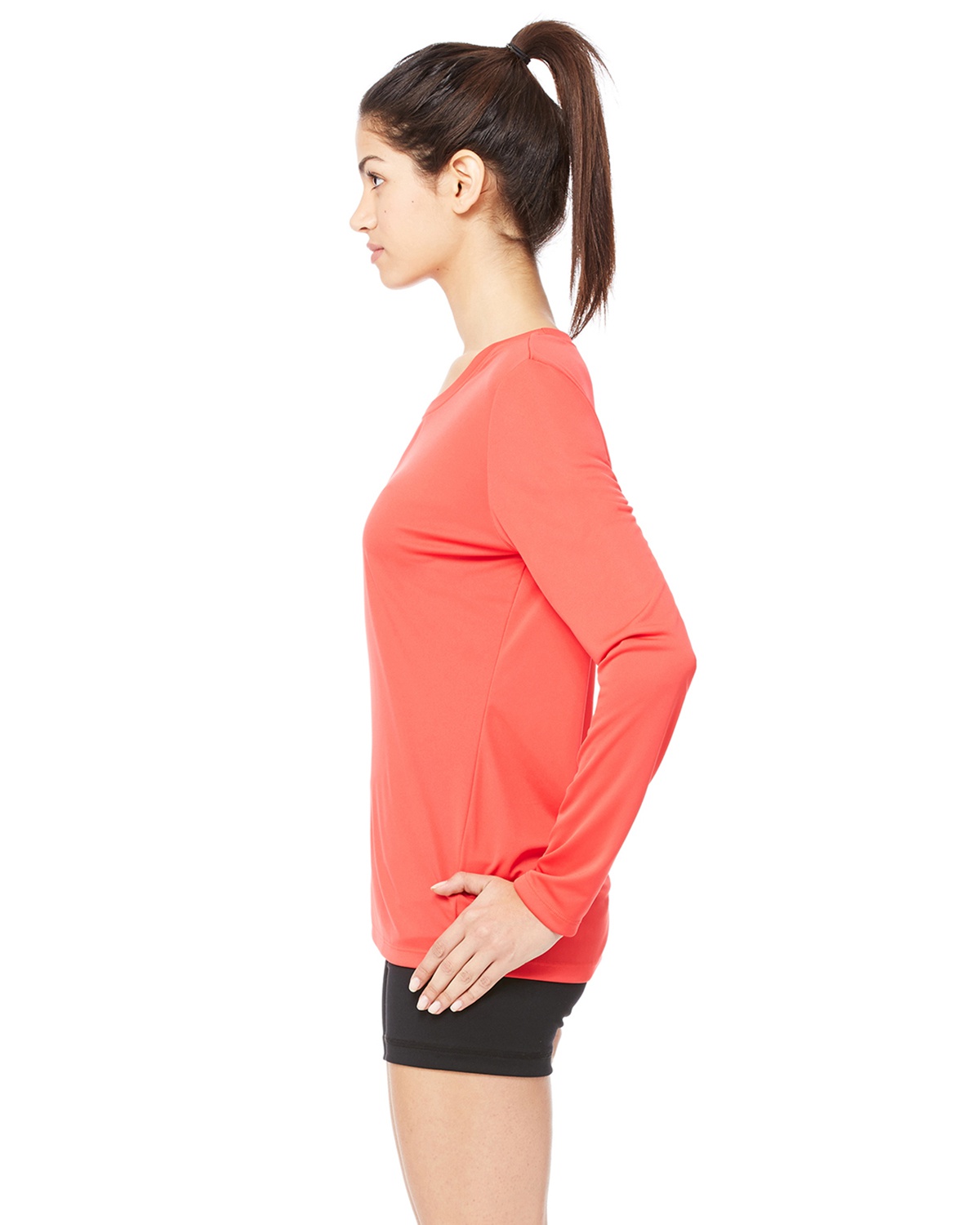 'All Sport W3009 Ladies Performance Long-Sleeve T-Shirt'