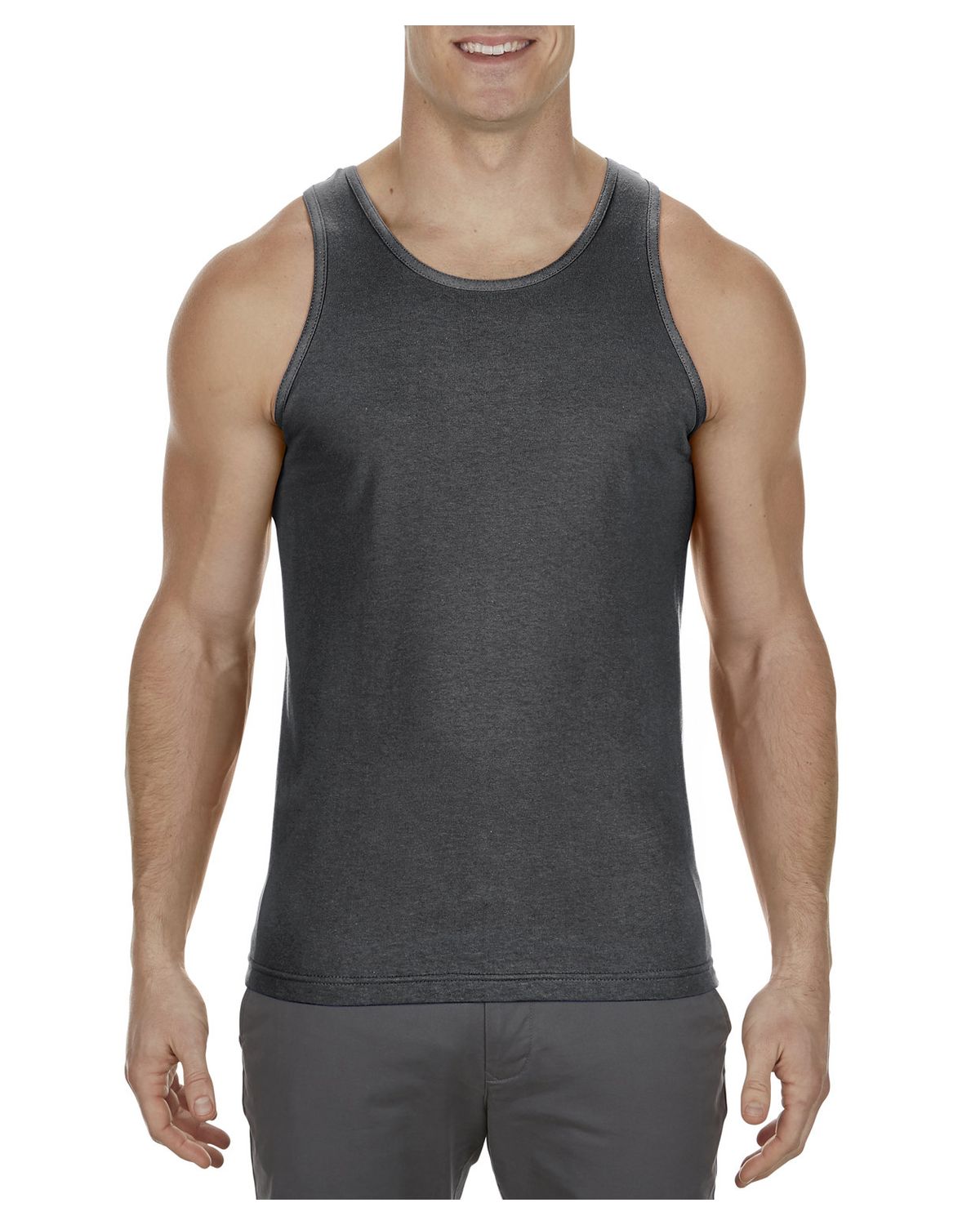 'Alstyle AL1307 Men's Adult 6.0 Oz., 100% Cotton Tank Top'