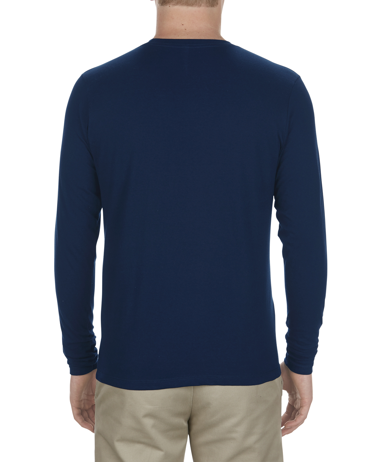 'Alstyle AL5304 Men's Adult Ringspun Cotton Long-Sleeve T-Shirt'