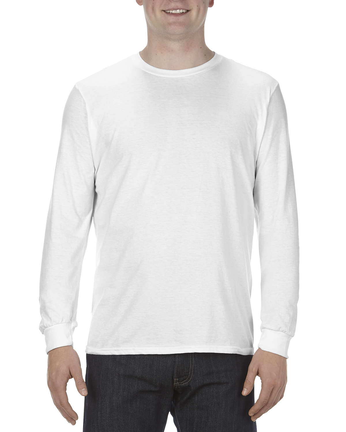 'Alstyle AL5304 Adult Ringspun Cotton Long-Sleeve T-Shirt '