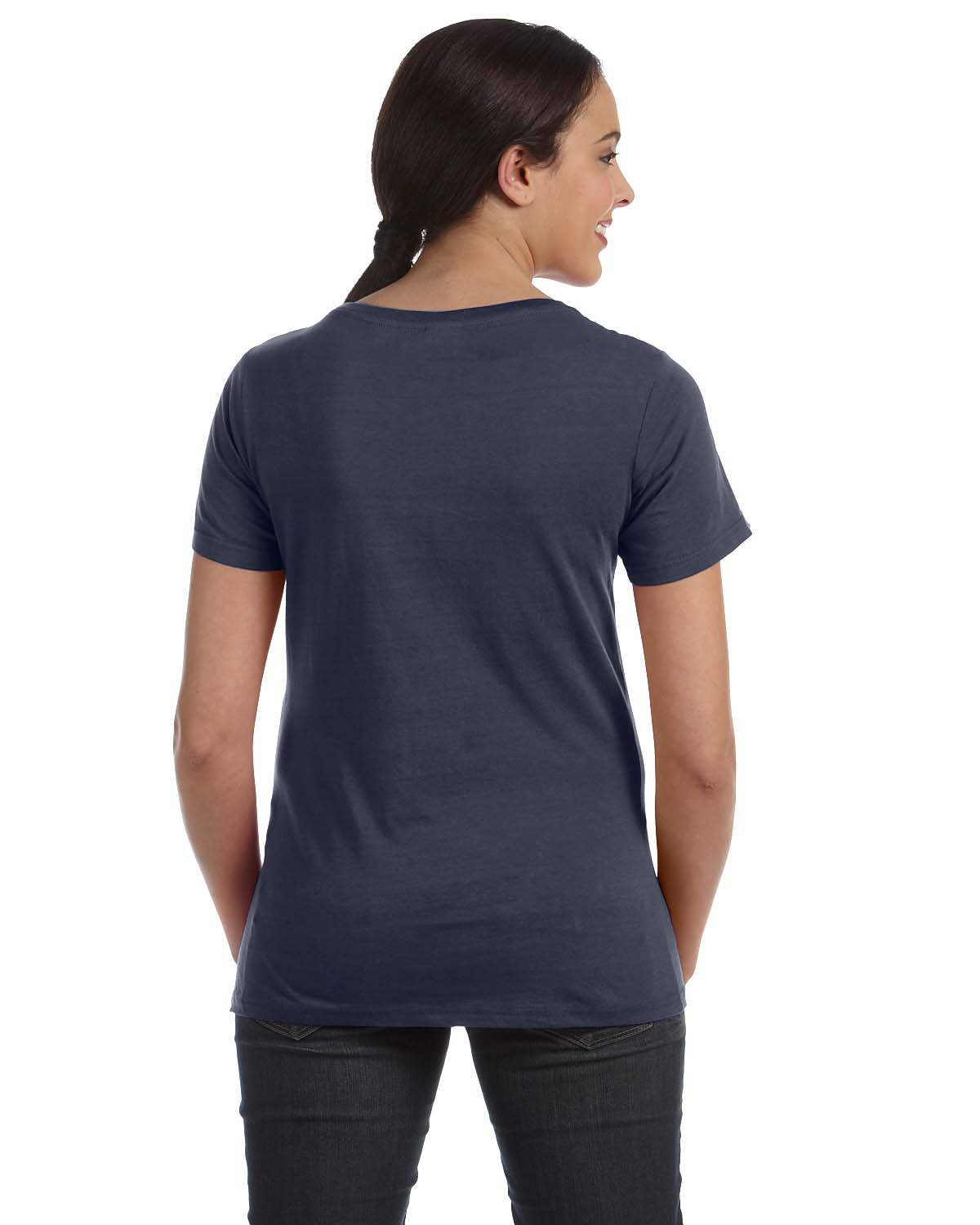 'Anvil 391A Ladies Featherweight Scoop T-Shirt'