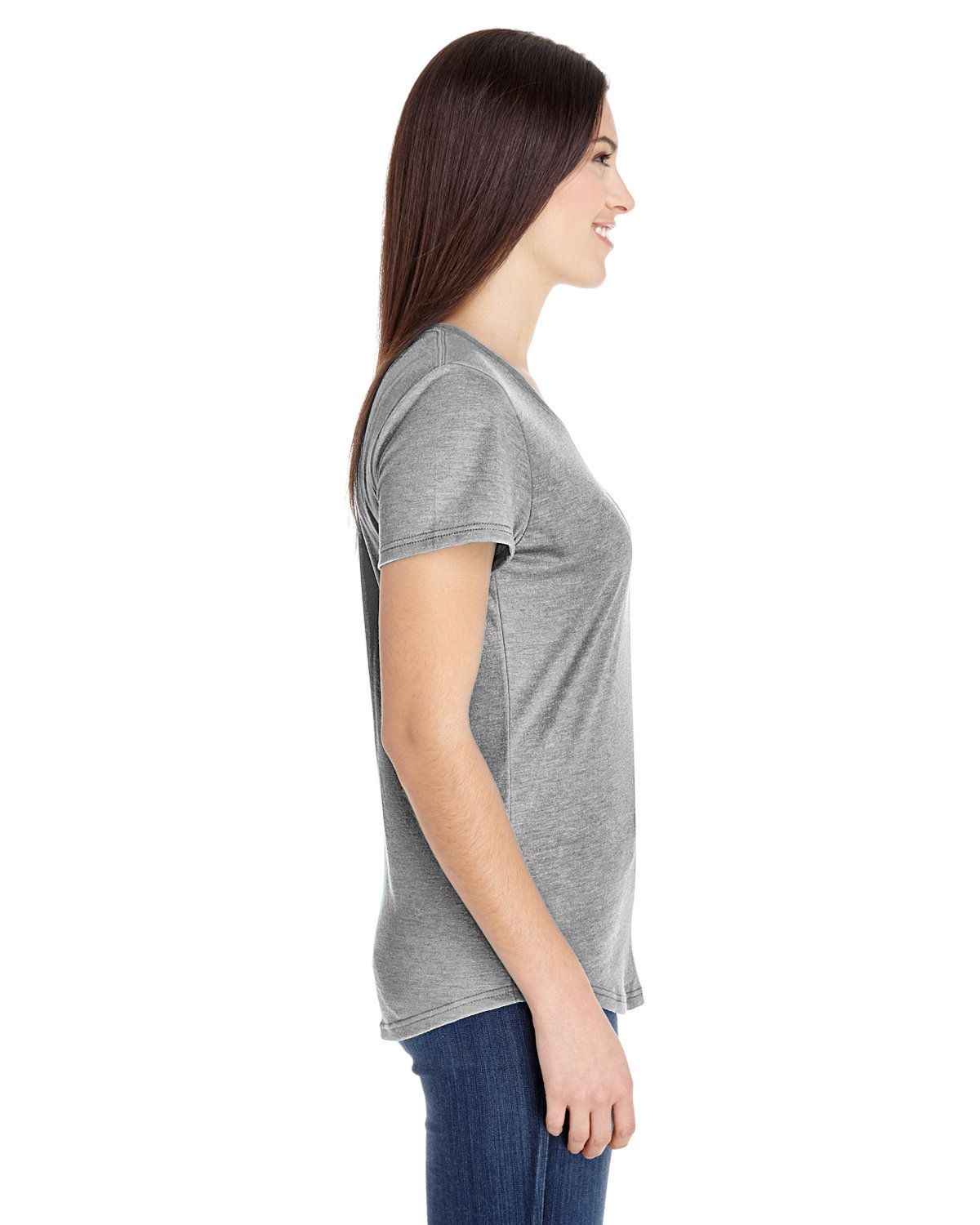 'Anvil 6750L Ladies' Tri-Blend Tee'