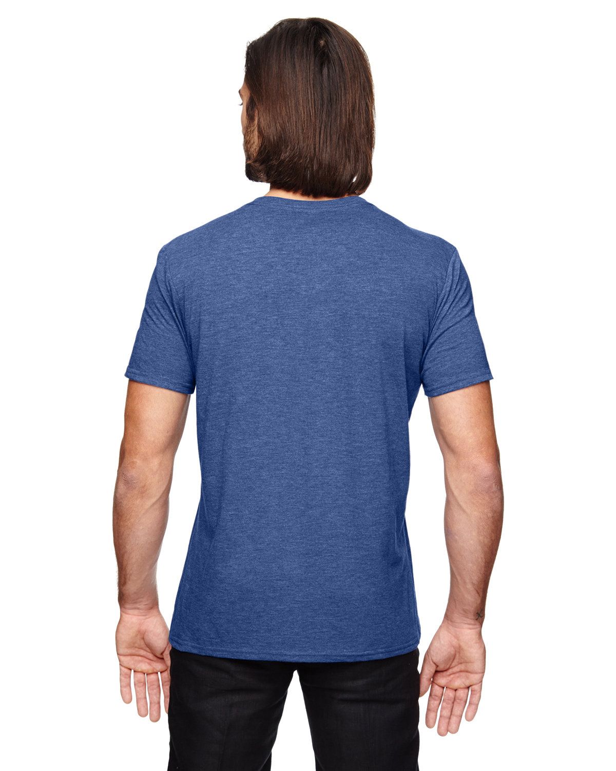 'Anvil 6752 Men's Triblend V Neck T-Shirt'
