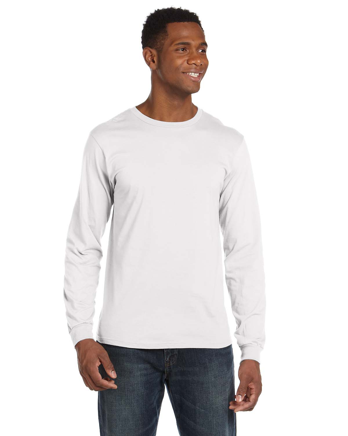 Anvil 949 Adult Lightweight Long Sleeve 4.5 oz T-Shirt