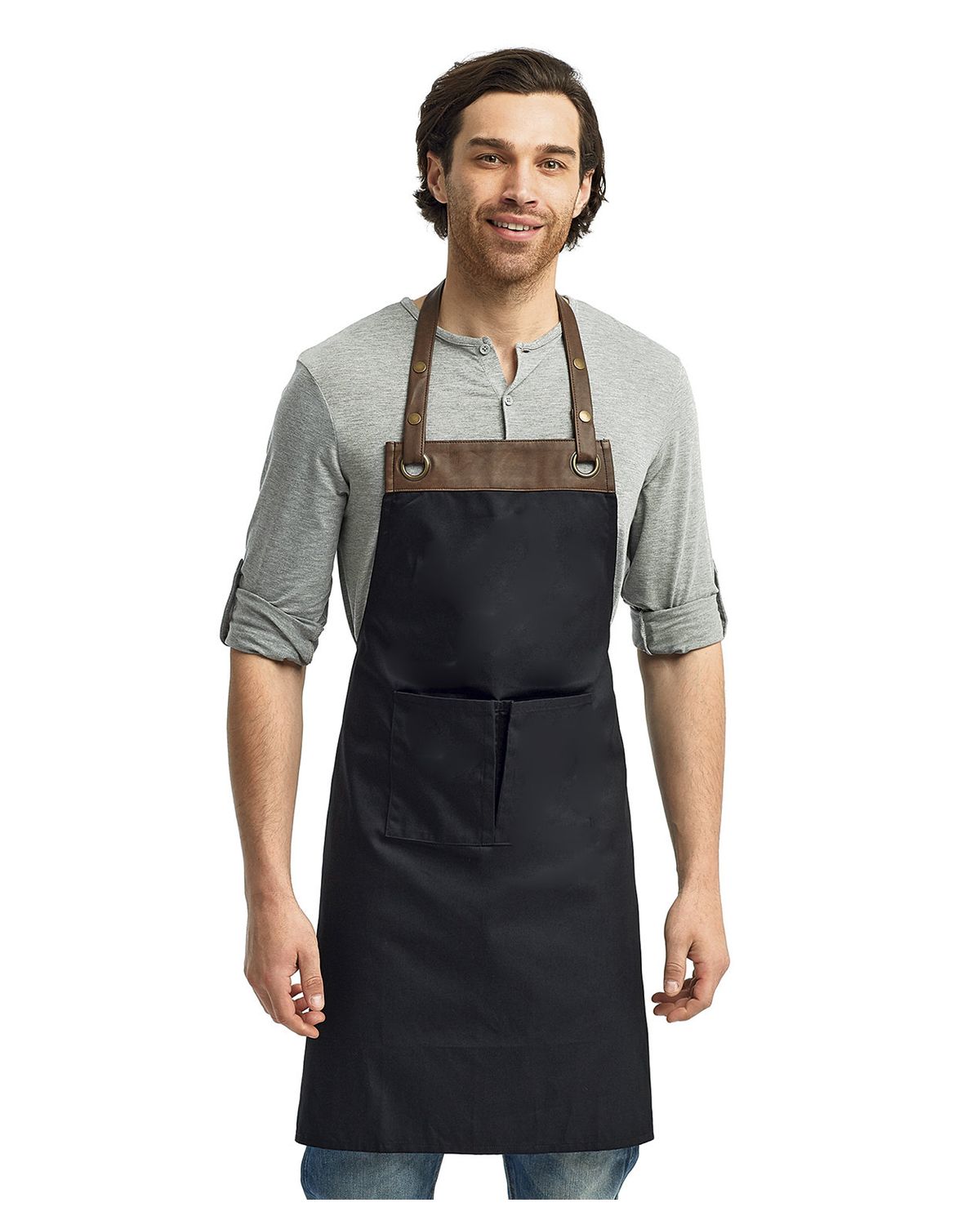 'Artisan Collection by Reprime RP123 Espresso Bib Apron'