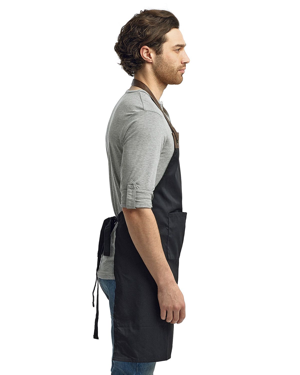 'Artisan Collection by Reprime RP123 Espresso Bib Apron'