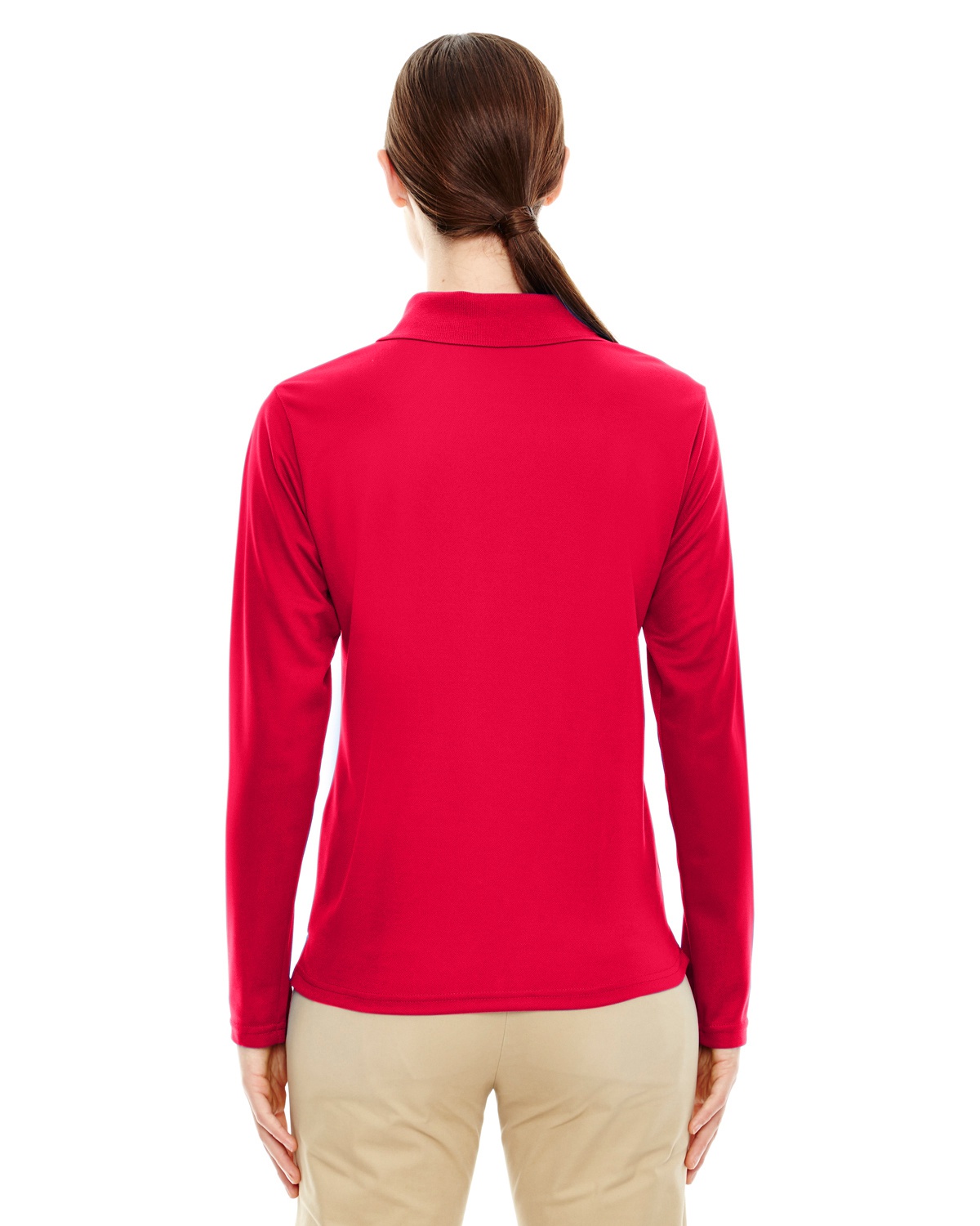 'Core365 78192 Pinnacle Women's Performance Long Sleeve Pique Polo'