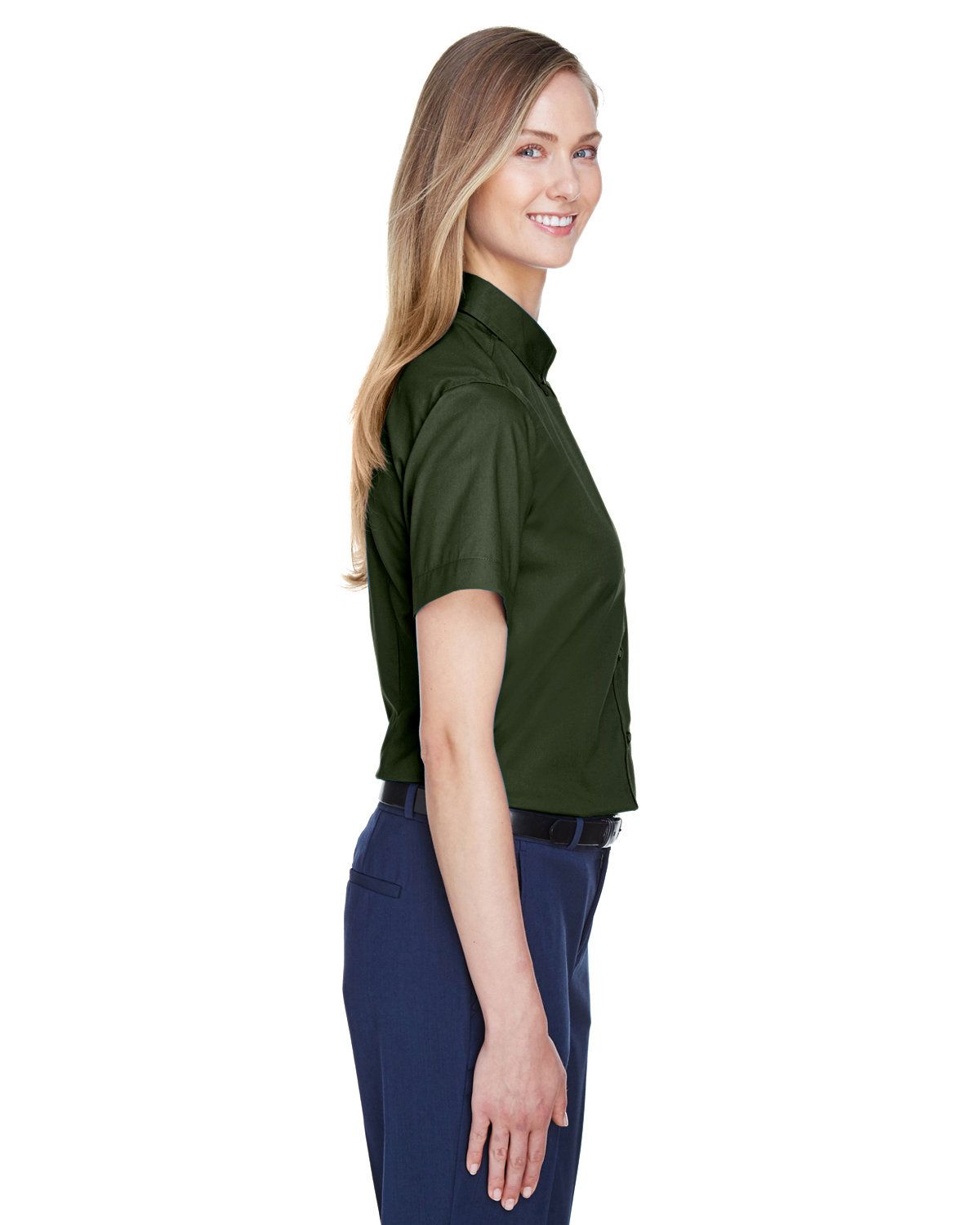 'Ash City - Core 365 78194 Ladies Optimum Short-Sleeve Twill Shirt'