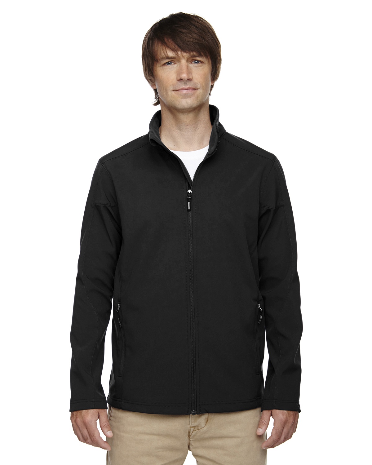 'Ash City - Core 365 88184T Men's Tall Cruise Two-Layer Fleece Bonded Soft Shell Jacket'