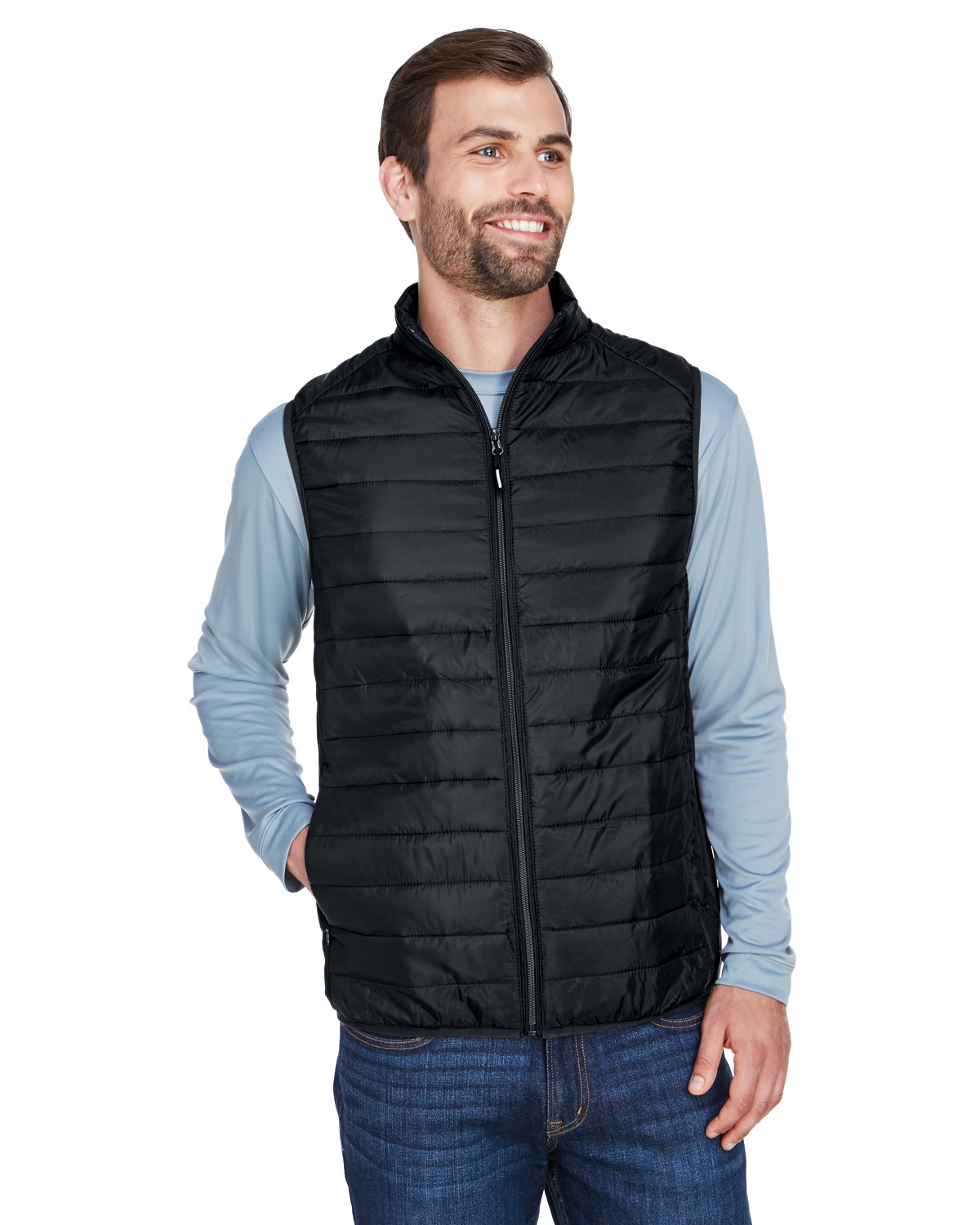 'Core365 CE702 Men's Prevail Packable Puffer Vest'