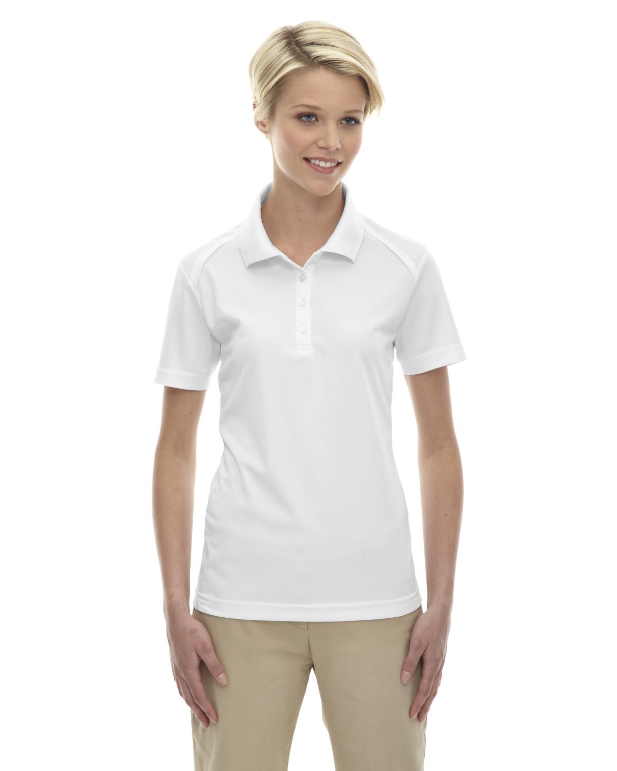 'Ash City Extreme 75108 Ladies Eperformance Shield Snag Protection Short Sleeve Polo'