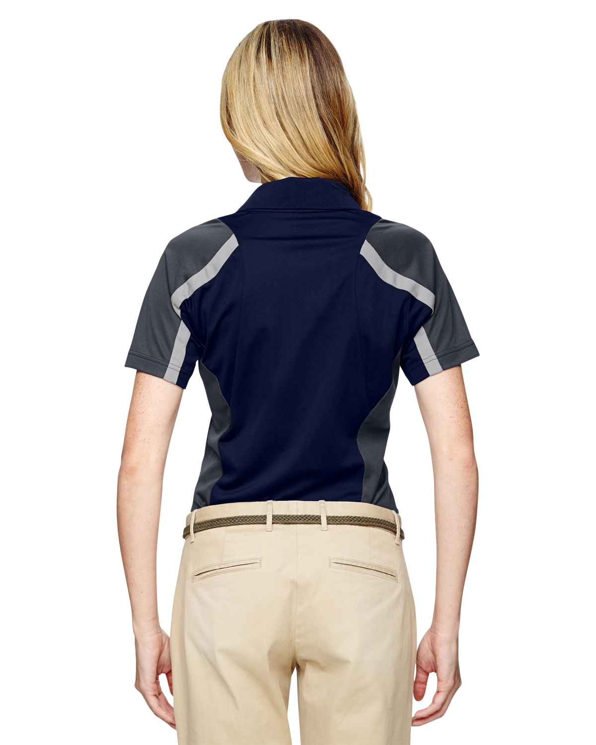 'Ash City - Extreme 75119 Ladies Eperformance Strike Colorblock Snag Protection Polo'