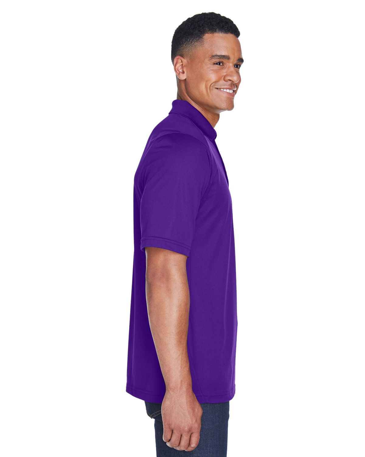 Source Good Quality Wholesale Blank 100% Polyester Full Button Purple Men  Women Baseball Jersey on m.