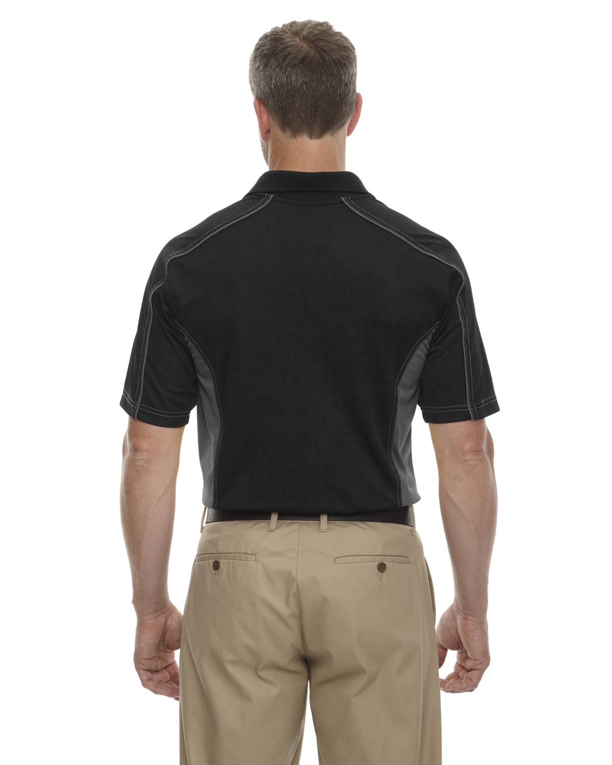 'Ash City - Extreme 85113T Men's Tall Eperformance Fuse Snag Protection Plus Colorblock Polo'