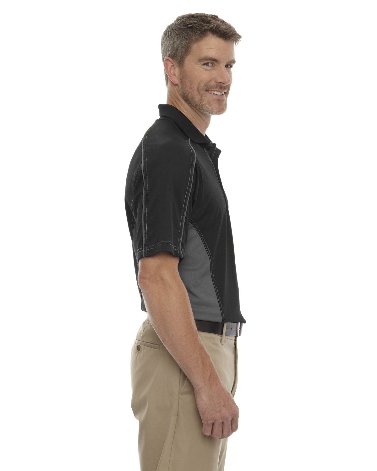 'Ash City - Extreme 85113T Men's Tall Eperformance Fuse Snag Protection Plus Colorblock Polo'