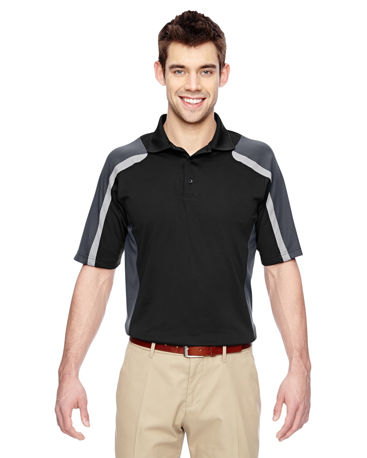 'Ash City - Extreme 85119 Men's Eperformance Strike Colorblock Snag Protection Polo'