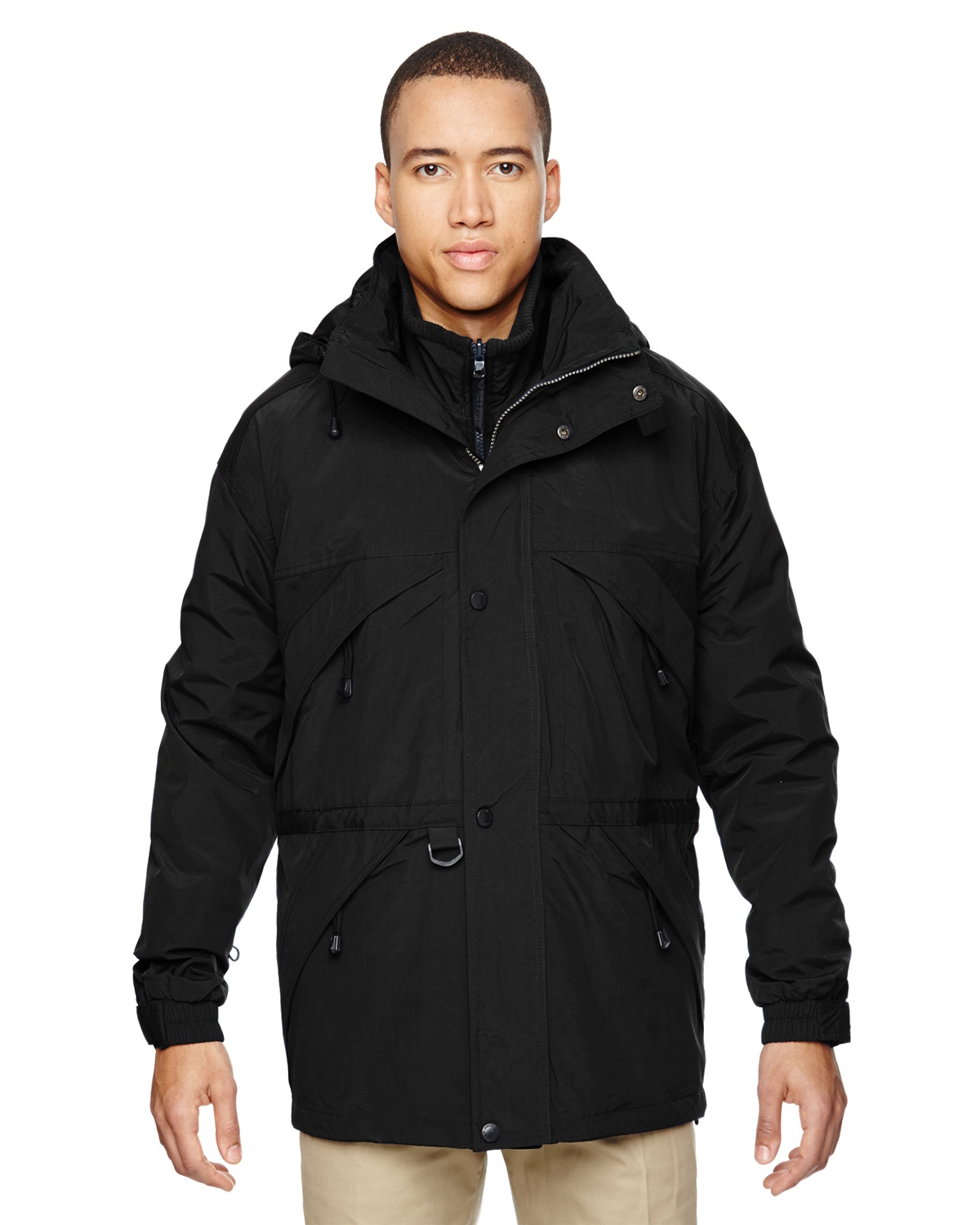 'Ash City North End 88007 Adult 3 in 1 Parka with Dobby Trim'