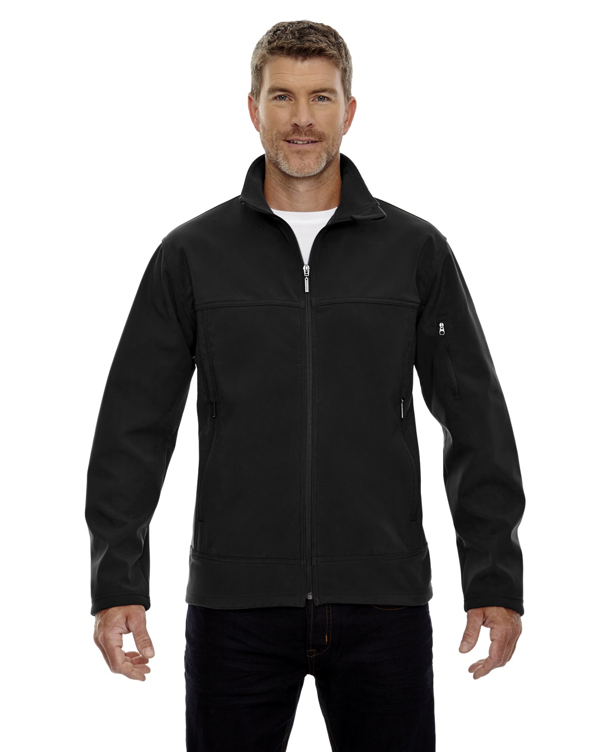 Men's Cruise Two-Layer Fleece Bonded Soft Shell Jacket