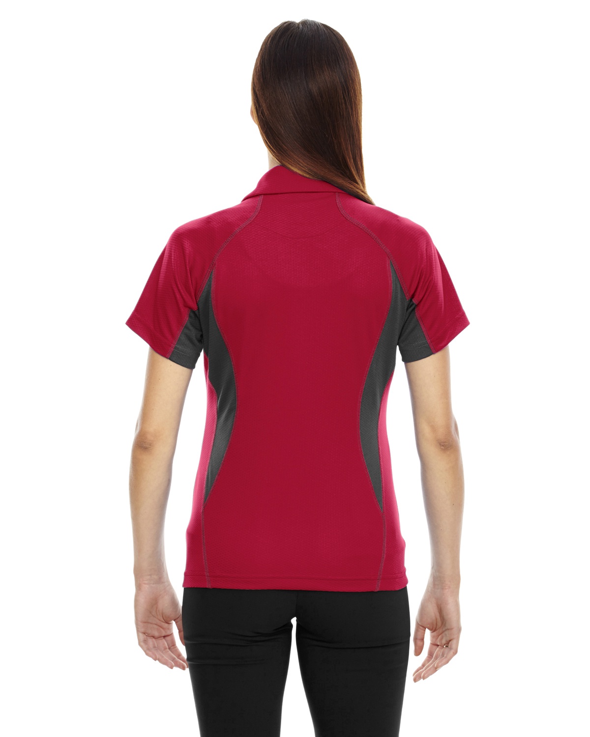 'Ash City - North End Sport Red 78657Utk Cool.Logik Performance Zippered Polo'