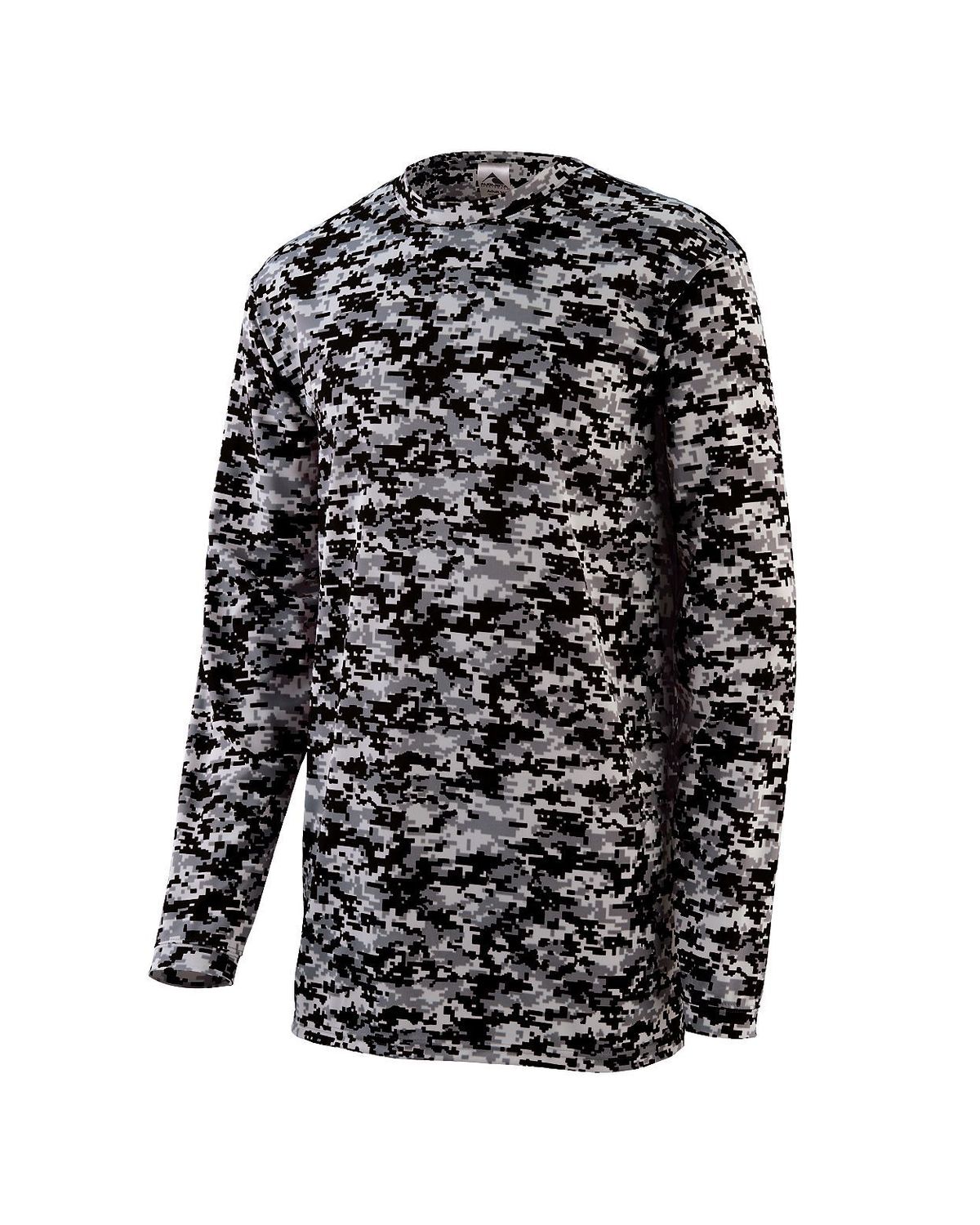 'Augusta 2789 Youth Digi Camo Wicking Long Sleeve T-Shirt'