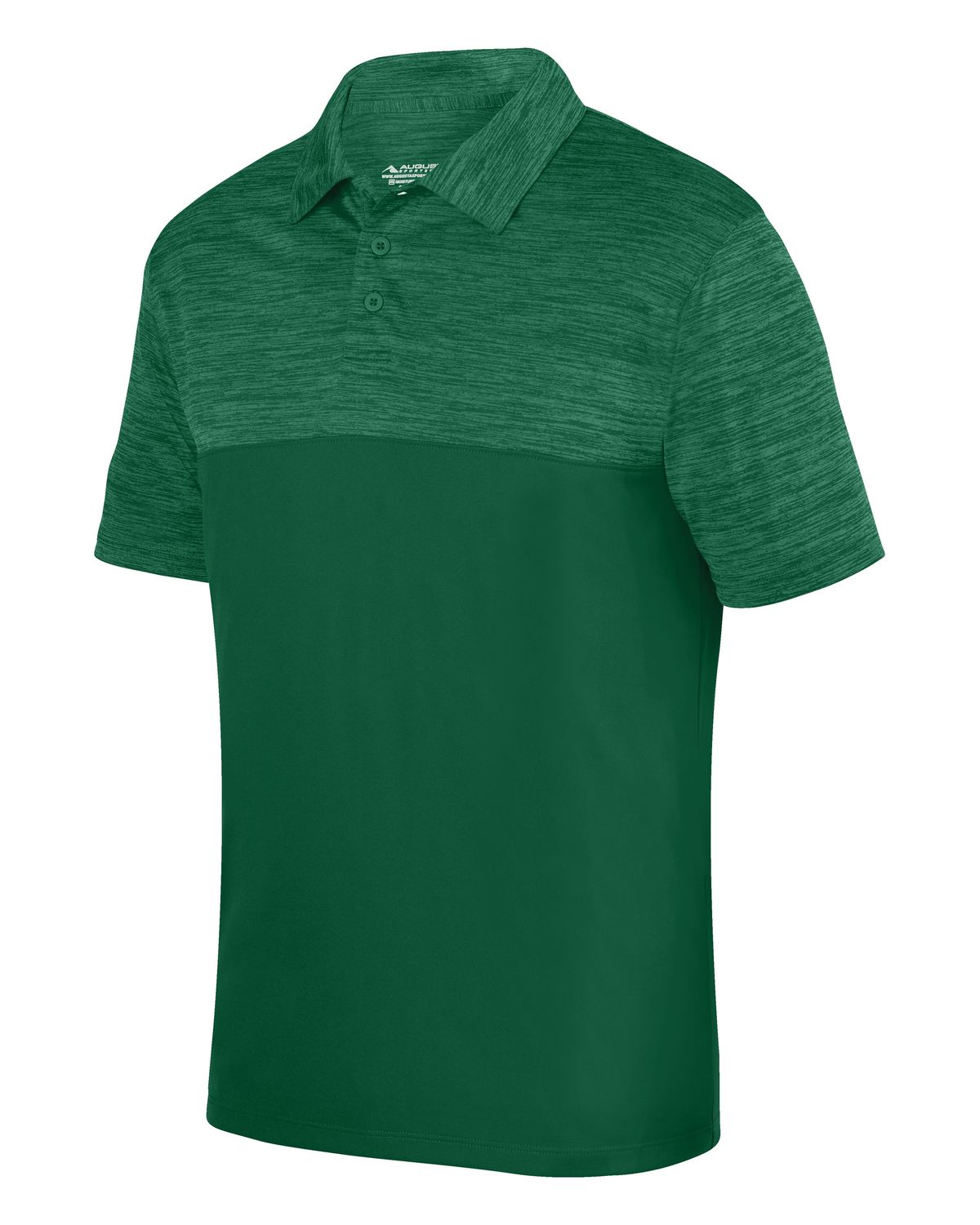 'Augusta 5412 Men's Shadow Tonal Heather Polo'