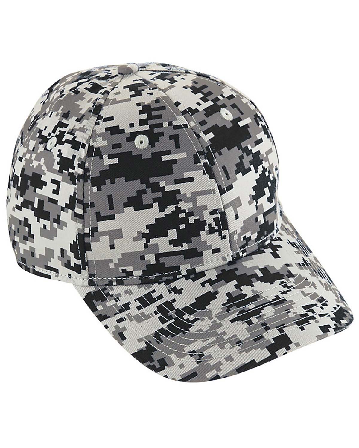 'Augusta 6208 Men's Digi Camo Cotton Twill Cap'