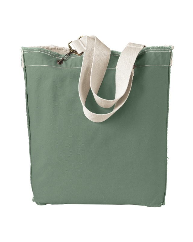 'Authentic Pigment 1906 Direct-Dyed Raw-Edge Tote'