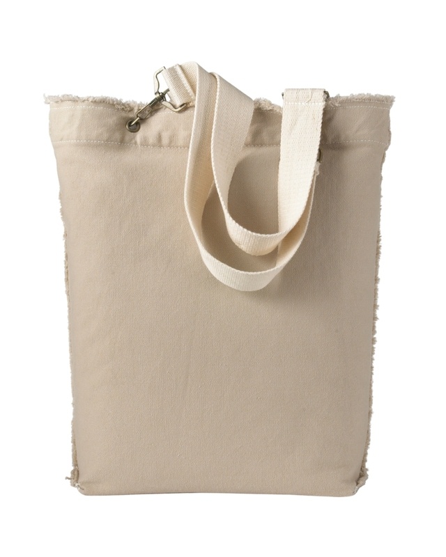 'Authentic Pigment 1906 Direct-Dyed Raw-Edge Tote'