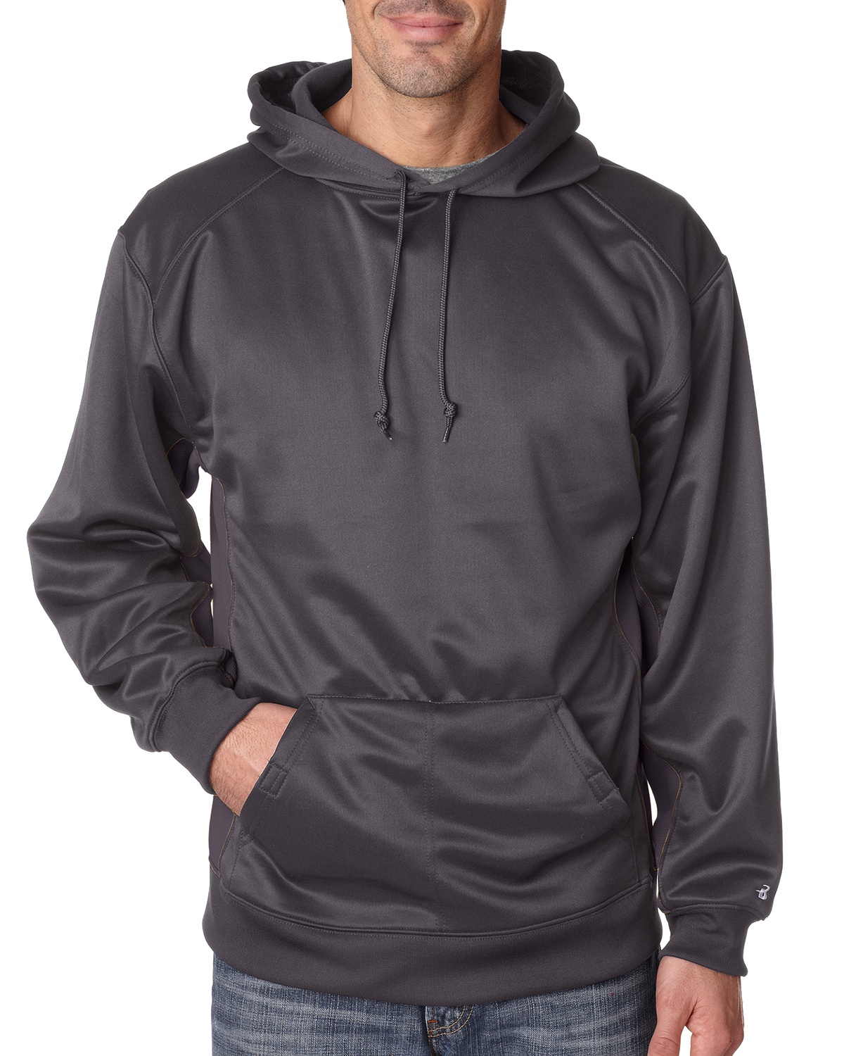 'Badger 1454 Performance Fleece Hooded Sweatshirt'