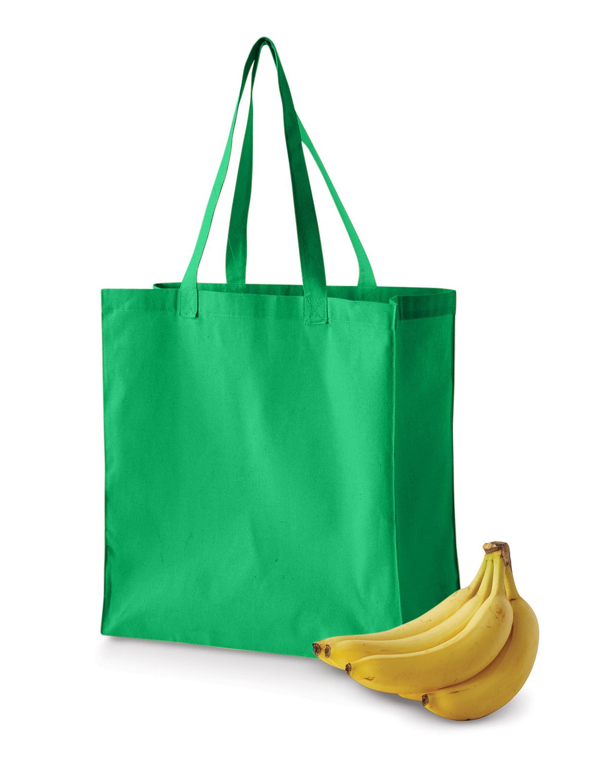 'BAGedge BE055 6 Oz. Canvas Grocery Tote'