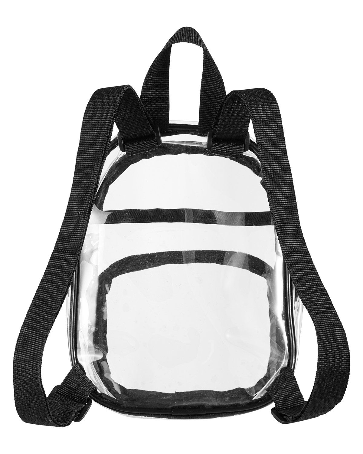 'BAGedge BE268 Unisex Clear PVC Mini Backpack'