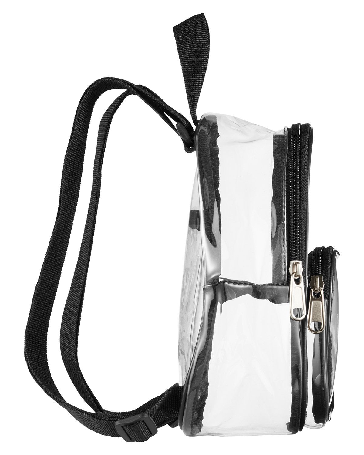 'BAGedge BE268 Unisex Clear PVC Mini Backpack'