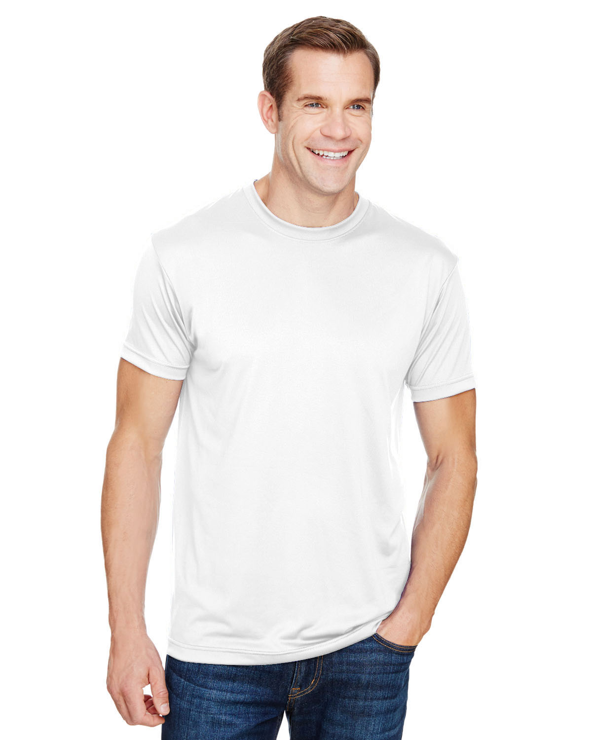 'Bayside BA5300 Men Polyester Performance T-Shirt '