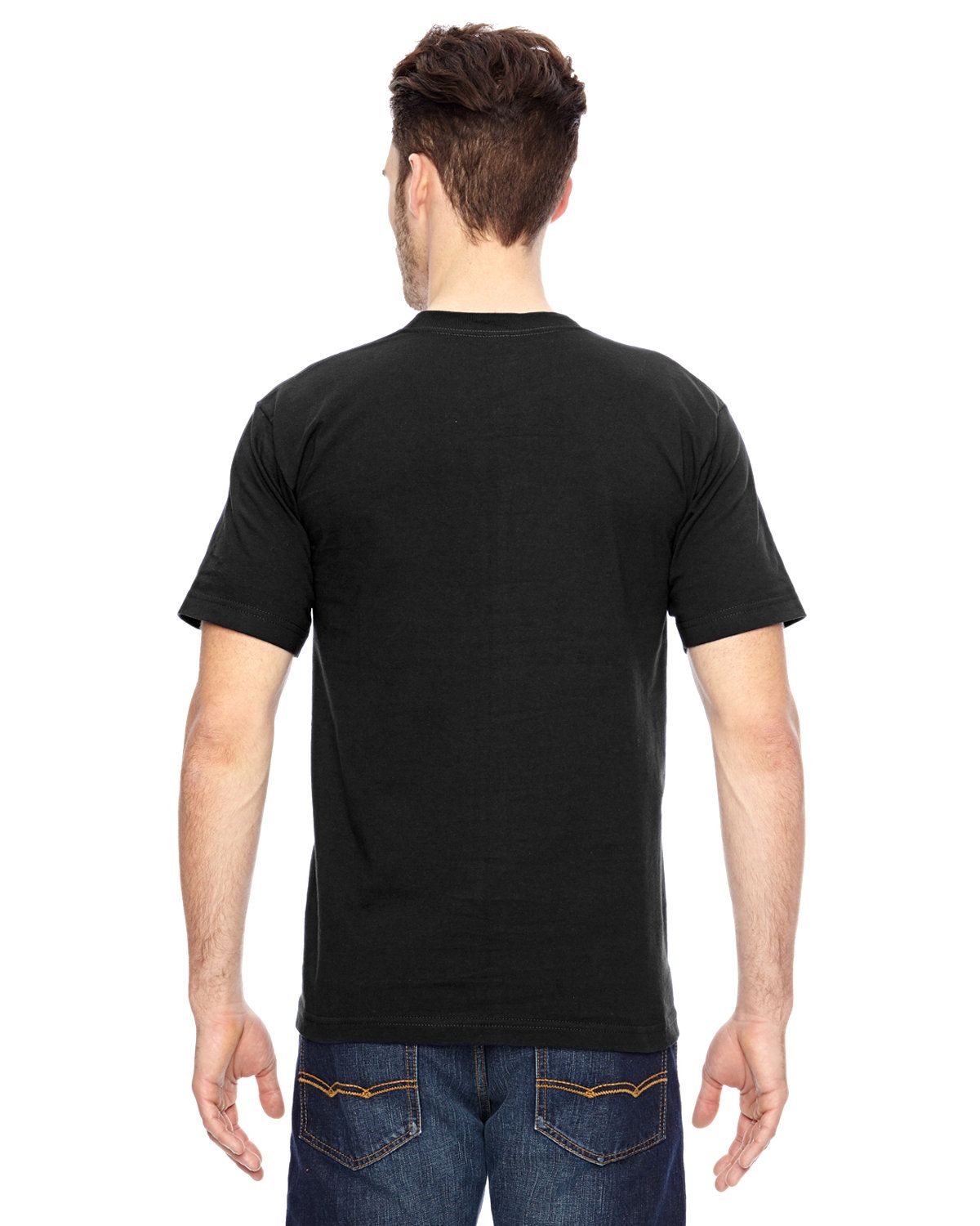 'Bayside BA7100 Adult Cotton Pocket T-Shirt'