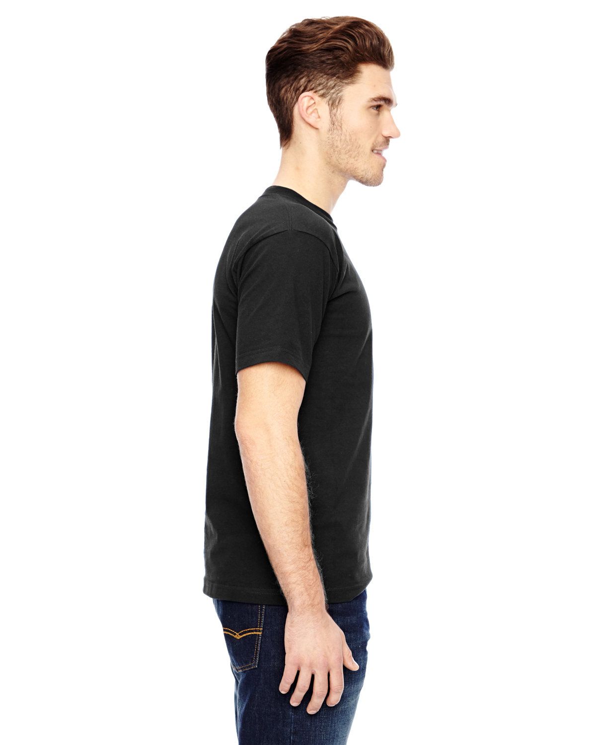 'Bayside BA7100 Adult Cotton Pocket T-Shirt'