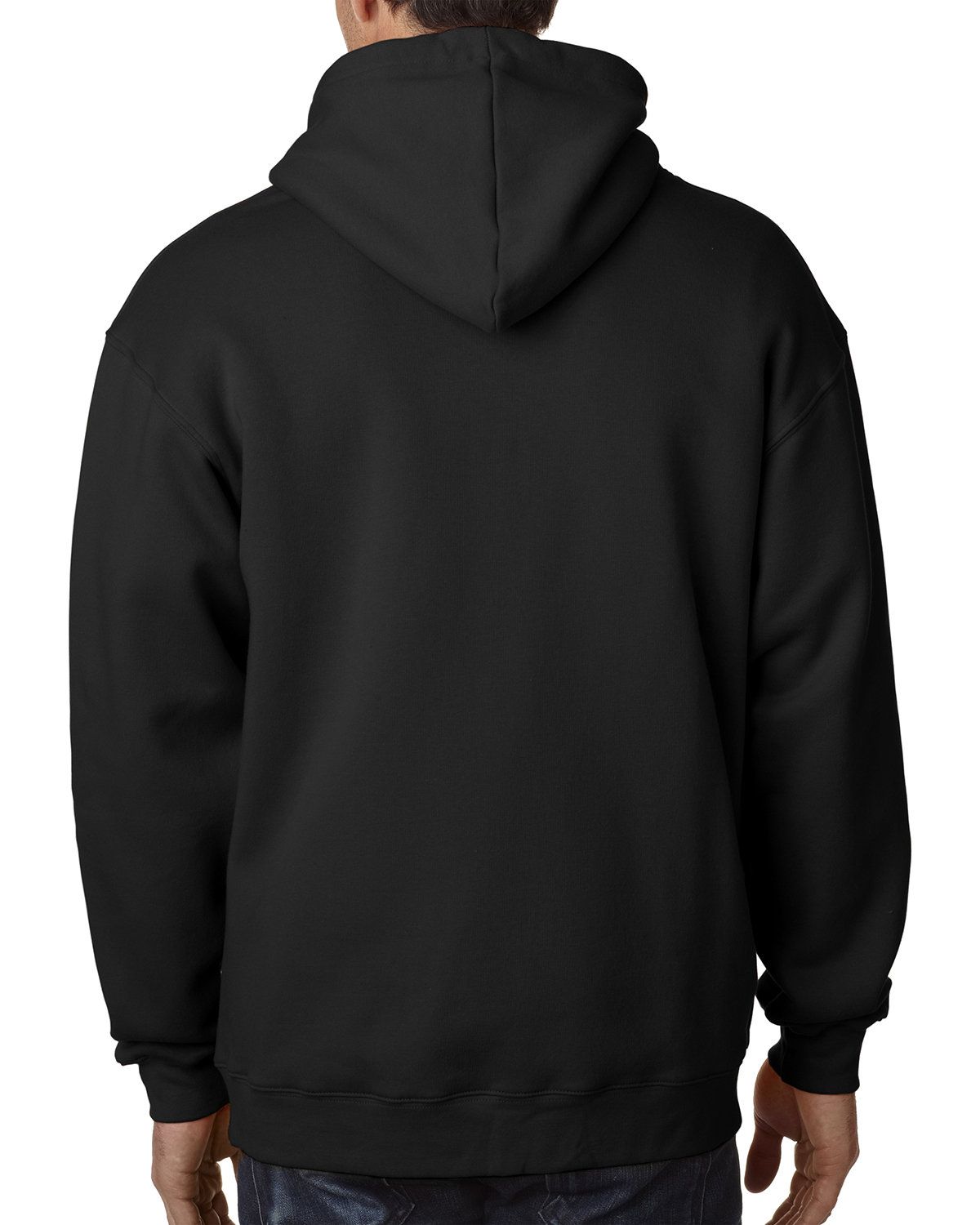 'Bayside BA900 Adult Full-Zip Hooded Sweatshirt'