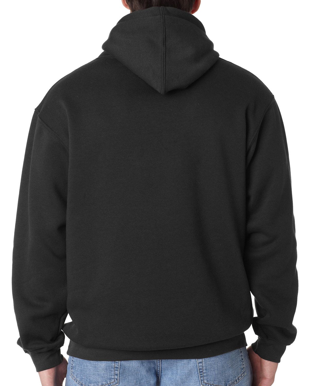 'Bayside BA960 Adult 80/20 Pullover Hooded Sweatshirt'