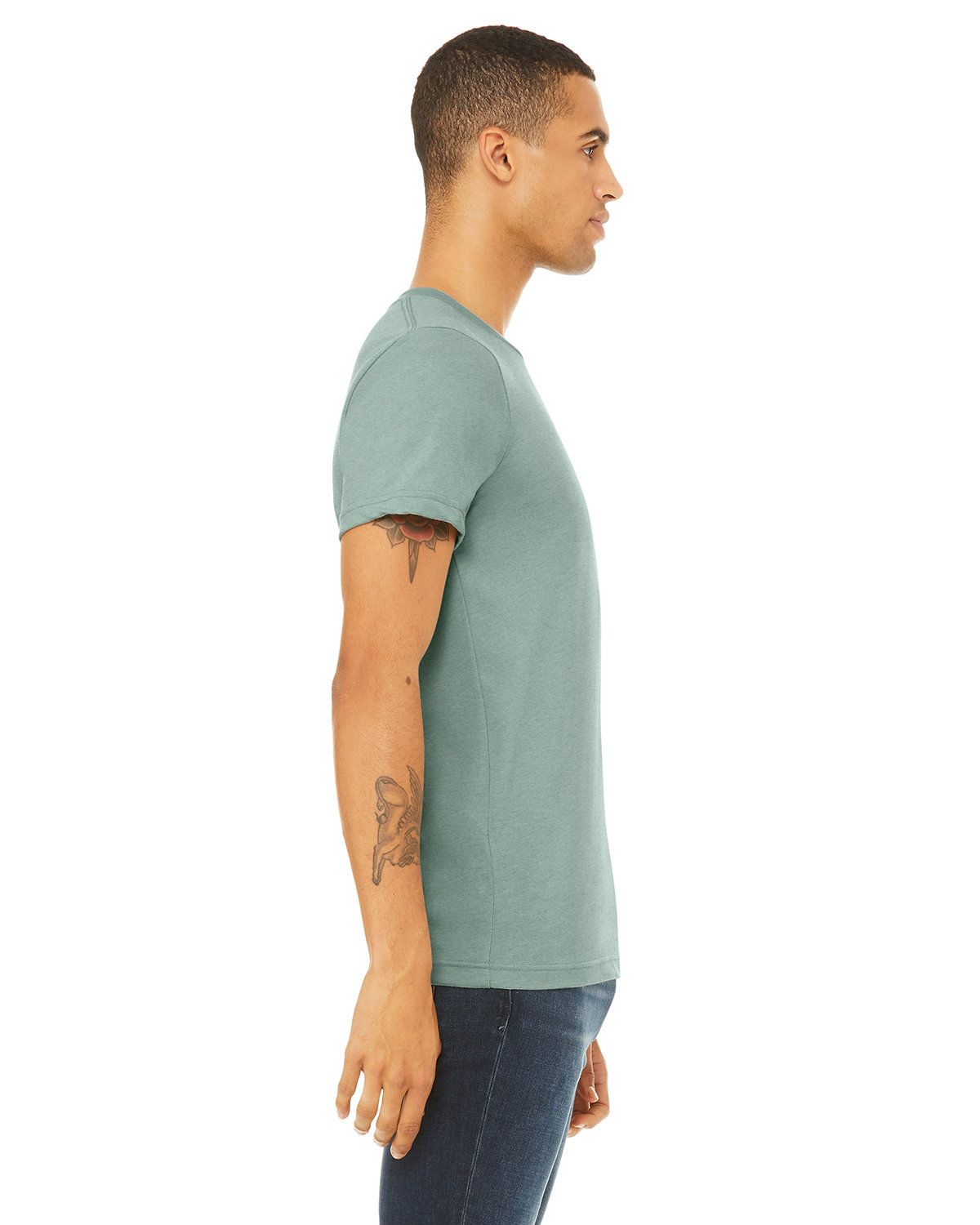 'Bella Canvas 3001CVC Unisex Heather CVC T Shirt'