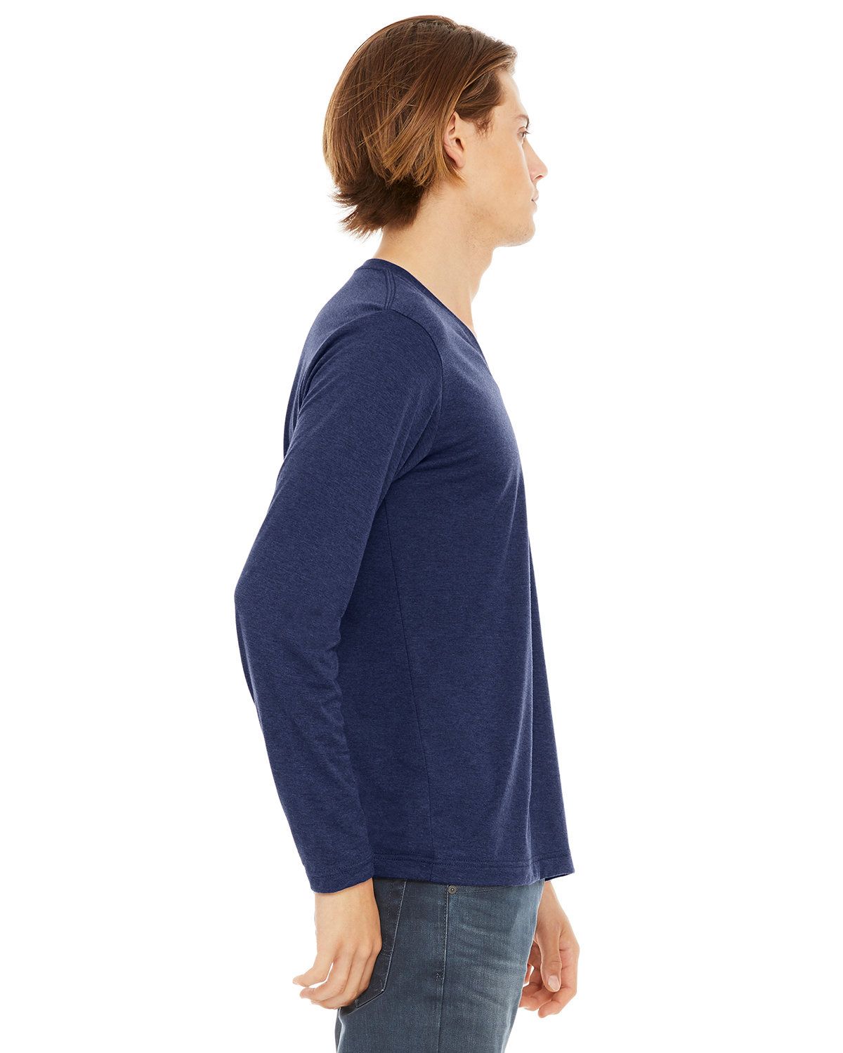 'Bella Canvas 3425 Unisex Jersey Long Sleeve V Neck T Shirt'