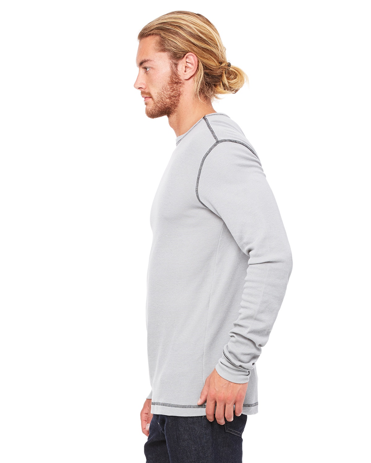 'Bella Canvas 3500 Men's Thermal Long-Sleeve T-Shirt'
