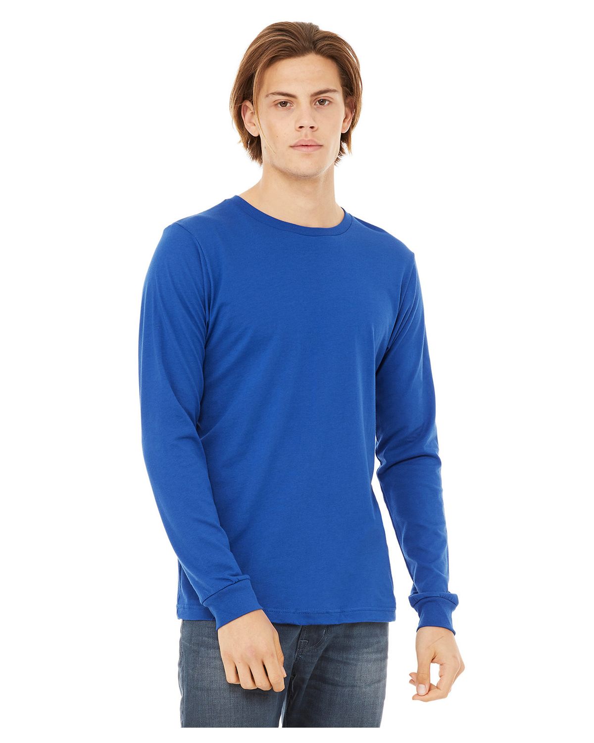 Download Wholesale Bella Canvas 3501 | Buy Unisex Jersey Long-Sleeve T-Shirt - VeeTrends.com