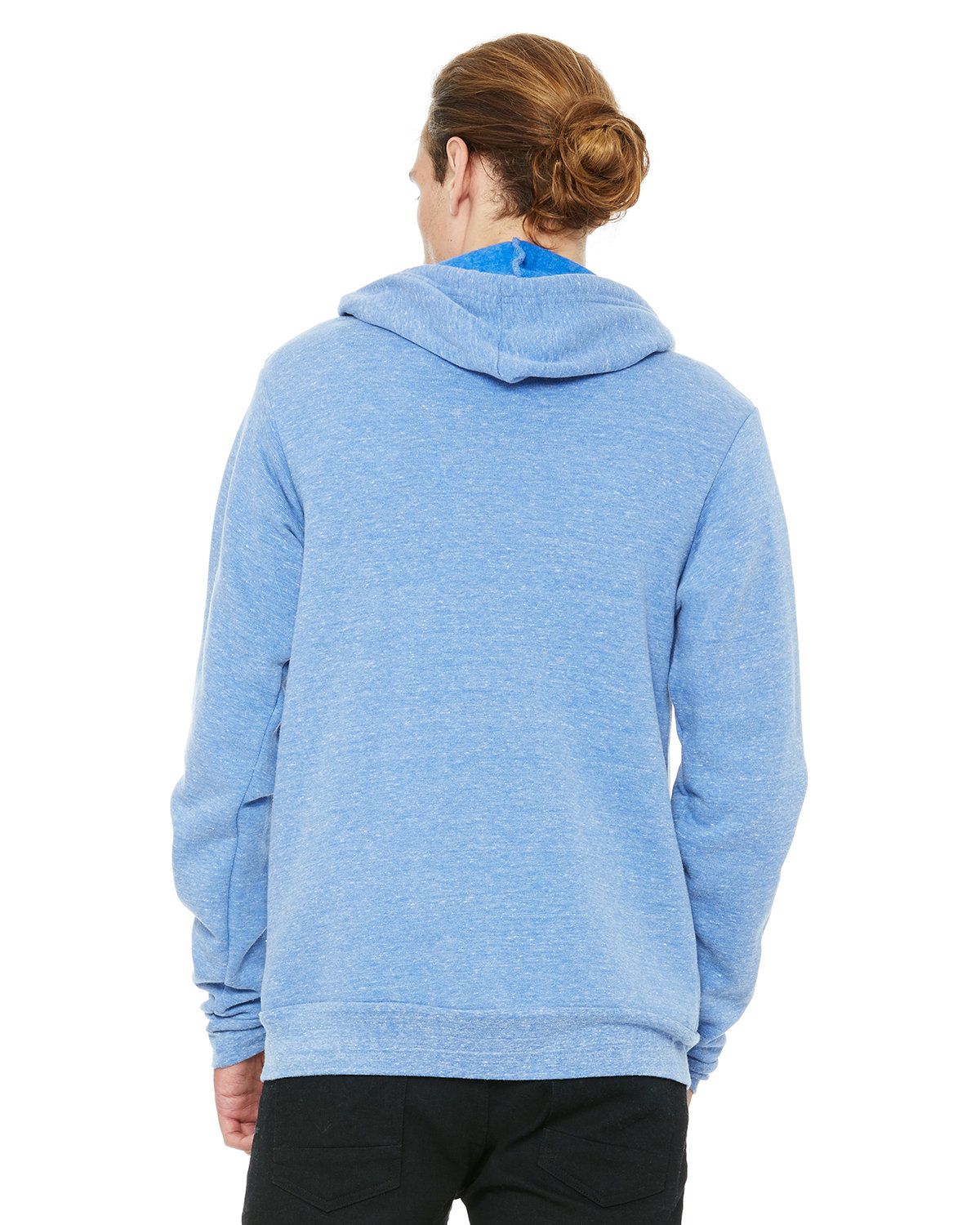 'Bella Canvas 3909 Unisex Triblend Sponge Fleece Full-Zip Hoodie'